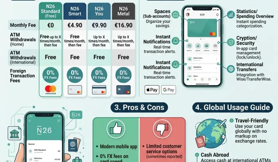 N26 International Bank Account Review